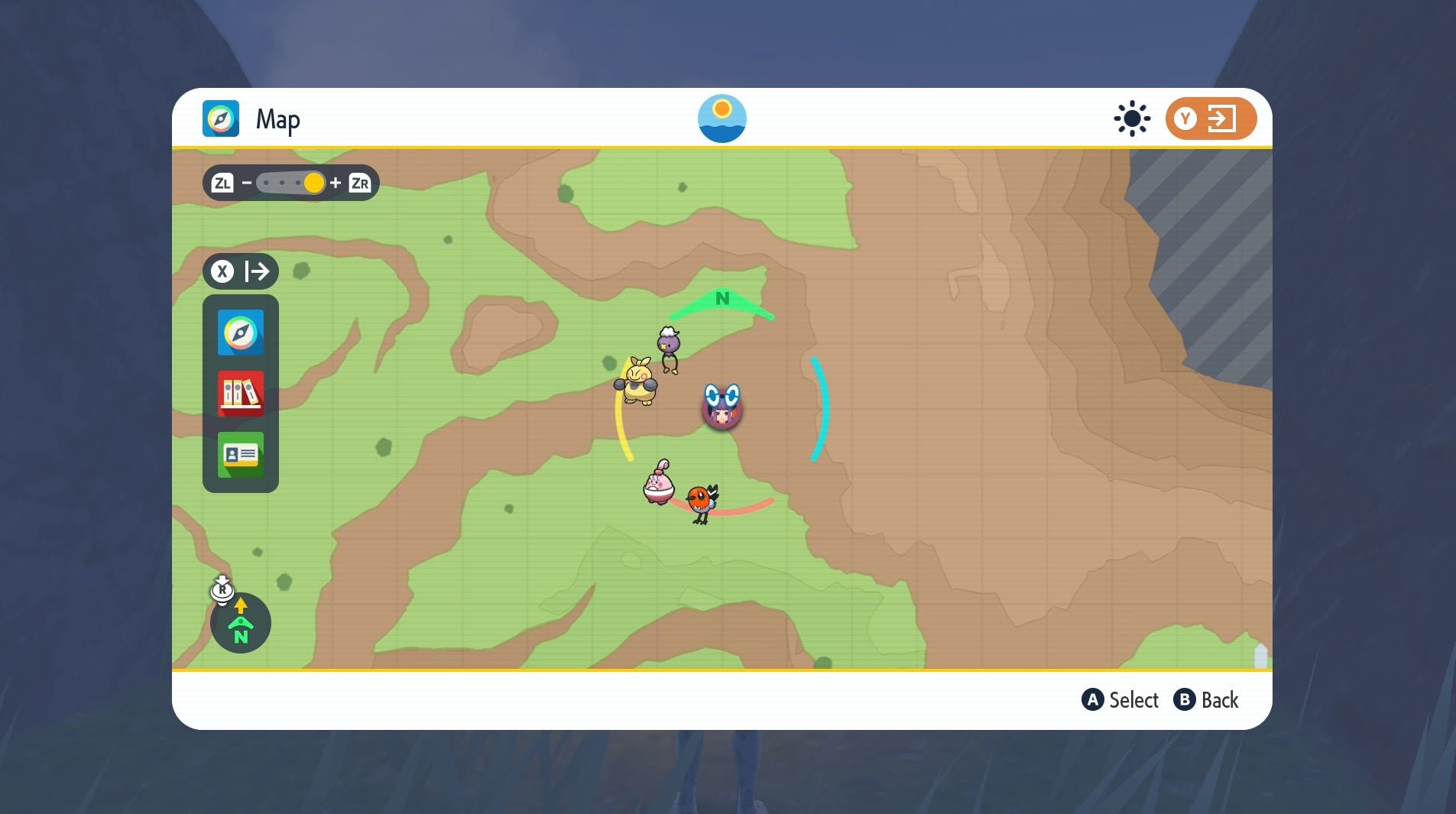 Pokémon Scarlet and Violet yellow stake locations and Icerend Shrine